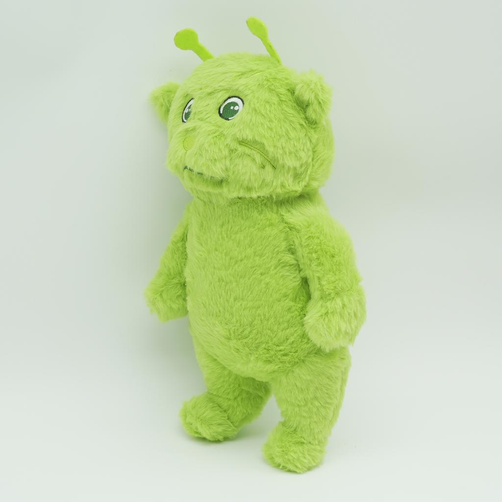 TreasuringU New Green Alien Cat Plush Toy Interesting Meme Cat Plush Doll Fun Dancing Cat Stuffed Toy Plushie Birthday Gift