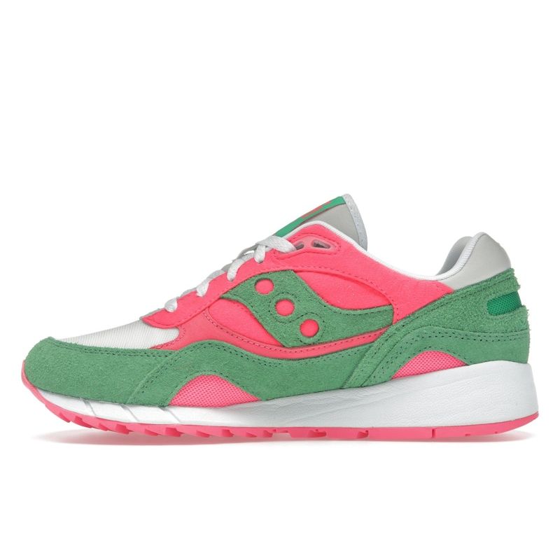 SAUCONY Shadow 6000 Split - Watermelon Unisex Sneakers White Green S70751-2