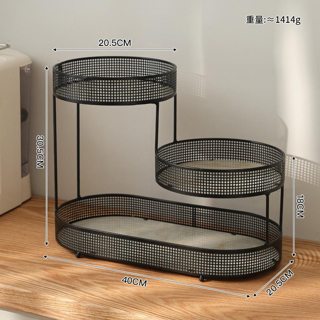 Fruit Basket, Living Room, Coffee Table, Household Multi-Layer Fruit Plate Rack, Snack Rack, Nordic Candy Storage Rack