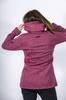 Jacket Maul Strickfleece Coat Cape Purple