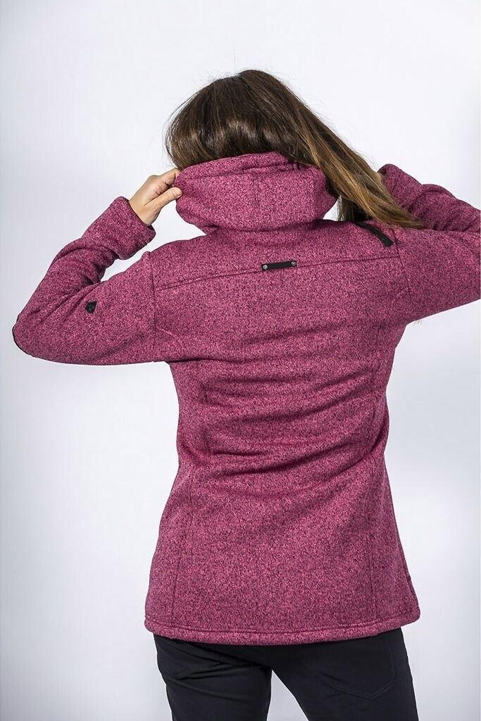 Jacket Maul Strickfleece Coat Cape Purple