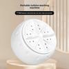 Lavadora plegable portátil mini lavadora de ropa interior automática para viaje y hogar