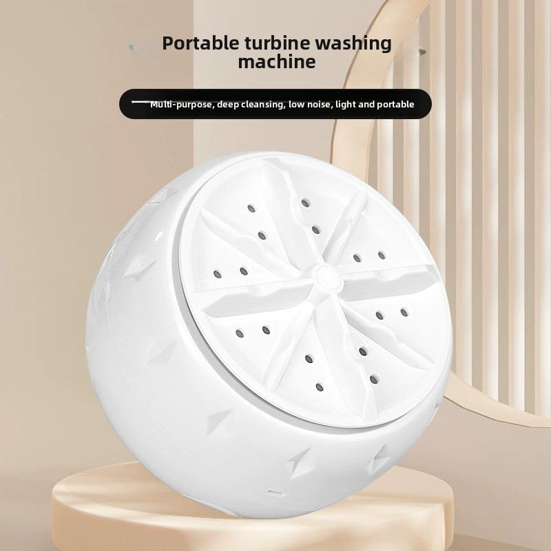 Lavadora plegable portátil mini lavadora de ropa interior automática para viaje y hogar