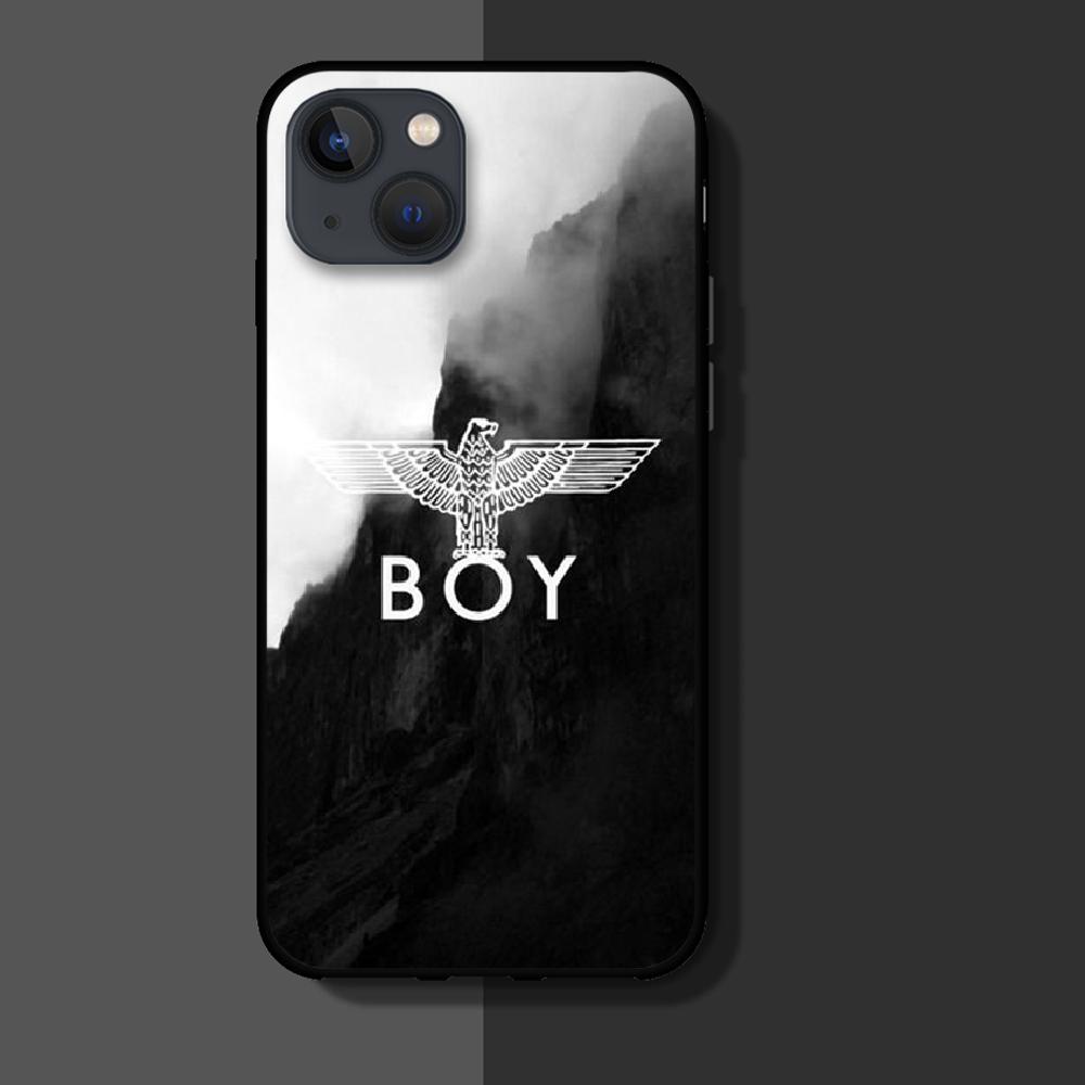 Boys Fashion London Phone Case Para Iphone Samsung Galaxy Xiaomi Mi Redmi Note S 6 7