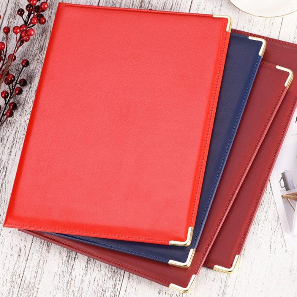 Tjockt Pappersomslag A4 Certifikathållare Nytt Fodral