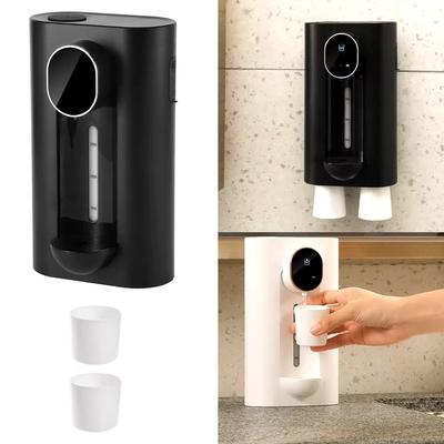 Smart sensor munsköljmaskin 540 ml Automatisk munsköljdispenser med magnetiska muggar 1200 mAh Väggmontering och bordsställning
