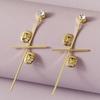 European Street Style Women's Trendy Stud Earrings - Versatile, Simple, and Popular Internet Celebrity Drops
