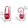 Single Shoulder Plush Bucket Bag Large Capacity New Year Red Tote Simple Red Crossbody Bag  Autumn