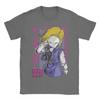 Android 18 D-Dragon Ball Z T Shirts 100% Cotton Fashion T-Shirts Crewneck Anime Tees Short Sleeve Clothing Classic Unisex