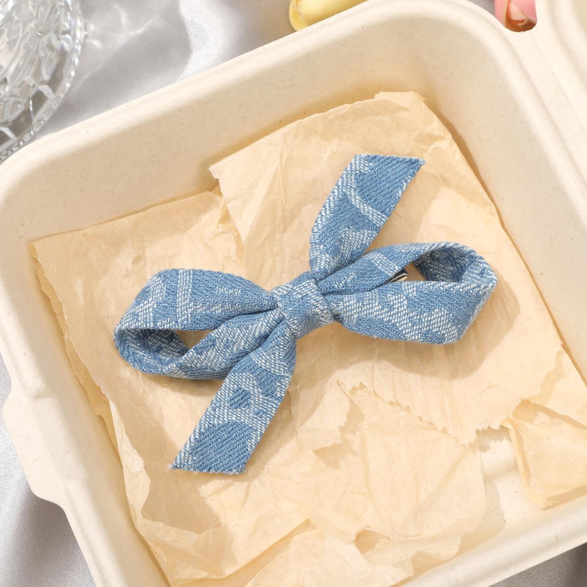 

AWAYTR Танниновые заколки-крабы для волос с бантом из ткани для хвостика для женщин, девушек, подарок, аксессуары для волос, головной убор на День святого Валентина