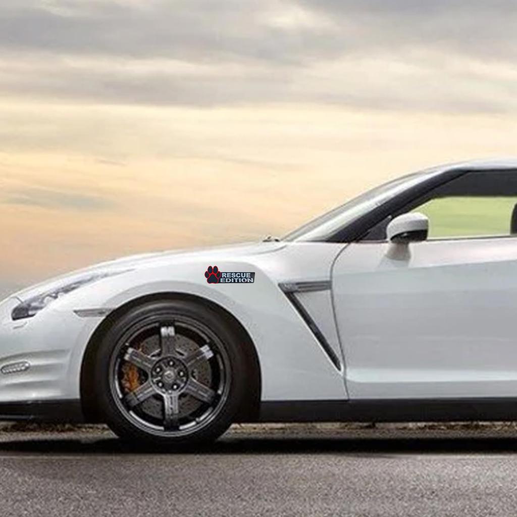 Emblema Genérica de Carro Cachorro, Emblema de Carro Cachorro | Emblema de Carro Cachorro Acrílico 3D