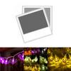 Enchanting Halloween Led String Lights Featuring Whimsical Pumpkins Spiders Skeletons For Festive Window Decor