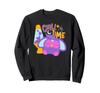 Furby Chill Time Sleepy Adorable Purple Furby Sweatshirt