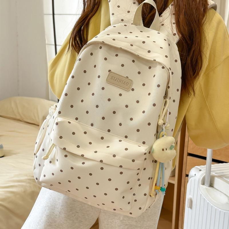 Fresh and Cool Dual-Shoulder Bag - College Student Schoolbag - Large Capacity Lightweight Travel Bag