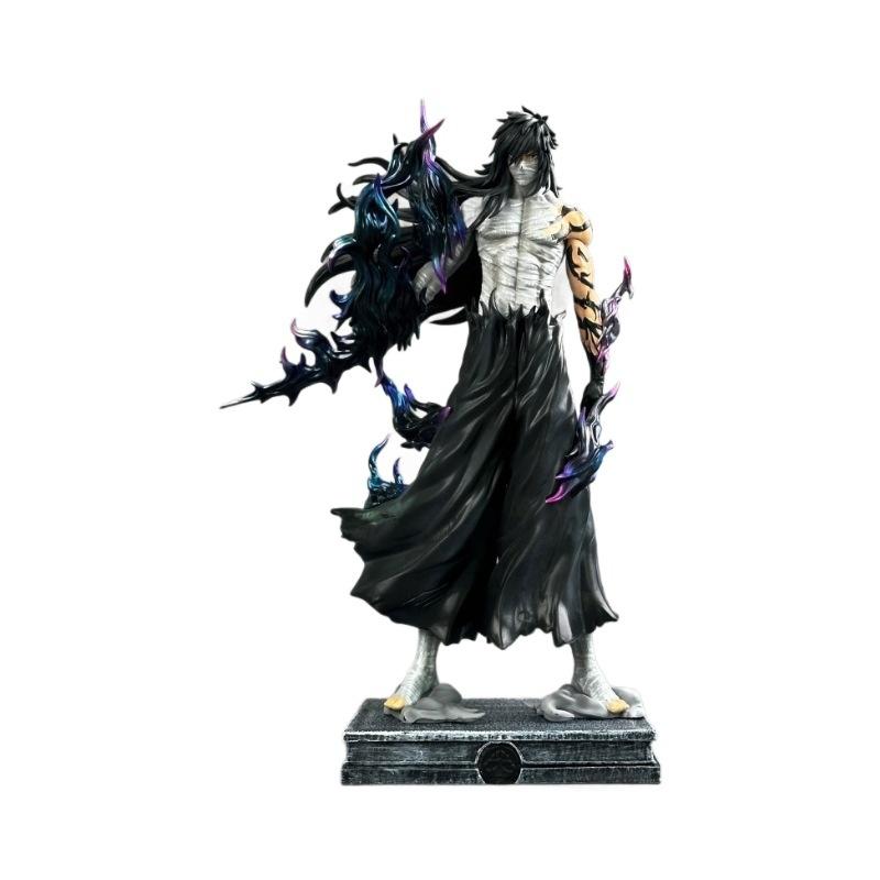 Action Figures Cheng Death God No Moon Ichigo And Kurosaki Ichigo Statue 2D Anime Figure Model Display Piece For Collectors