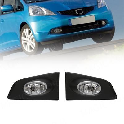For Honda Fit Jazz G Type 2008 2009 2010 Fog Lamp Headlight Car Front Bumper Fog Light Assembly With LHD/RHD Wires Switch 2Pcs
