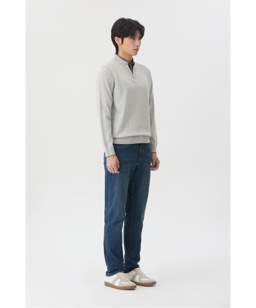 BRENTWOOD [Innova] Washable Shirt Layered Sweater Brwax26151Gyl