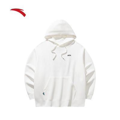 Anta Unisex Relaxed Fit Hooded Sweatshirt