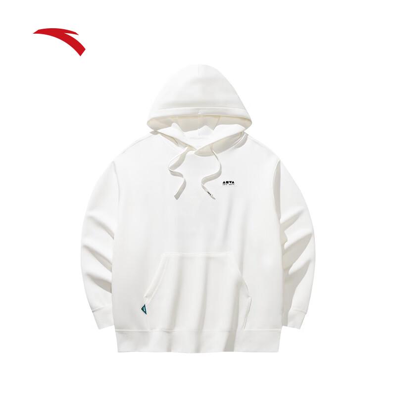 Anta Unisex Relaxed Fit Hooded Sweatshirt