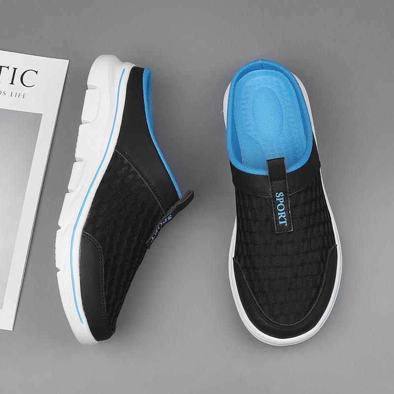 Summer Women's Large Size Half Slippers Ultra-light Indoor and Outdoor EVA Slippers Home Men's Slippers