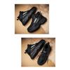 High-top Men's Fleece-lined Cotton Shoes, Casual Work Shoes for Men, Trendy Martin Boots, Cold-proof and Warm.