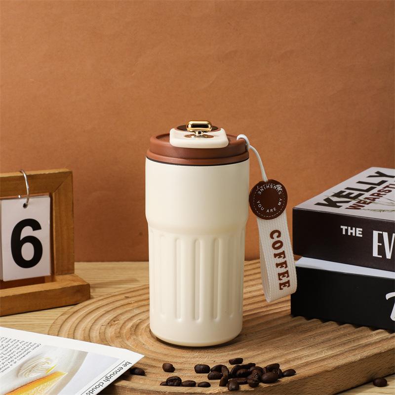 316 Stainless Steel Thermos Cup Smart Temperature Display Coffee Cup Household Mini Casual Cup Outdoor Portable Water Cup