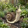 Resin Snail Planter Cartoon Creature Planter Pencil Holder Snail Flowerpot  Office