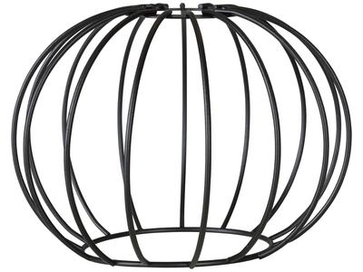 Metall Lampenschirm E27 Loft Rund Draht 18x13