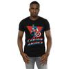 Marvel Mens Captain America Standing T-Shirt