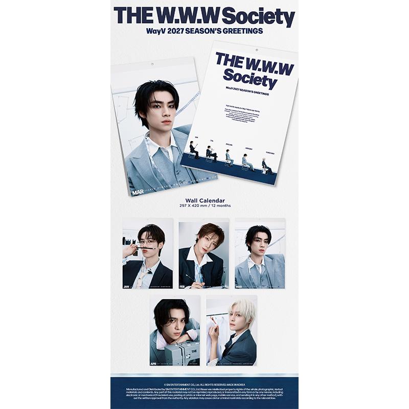 [Pre-order] 2027 WayV WALL CALENDAR