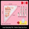 Disposable Food-Grade Piping Bag and Tip Set for Baby Food and Baking