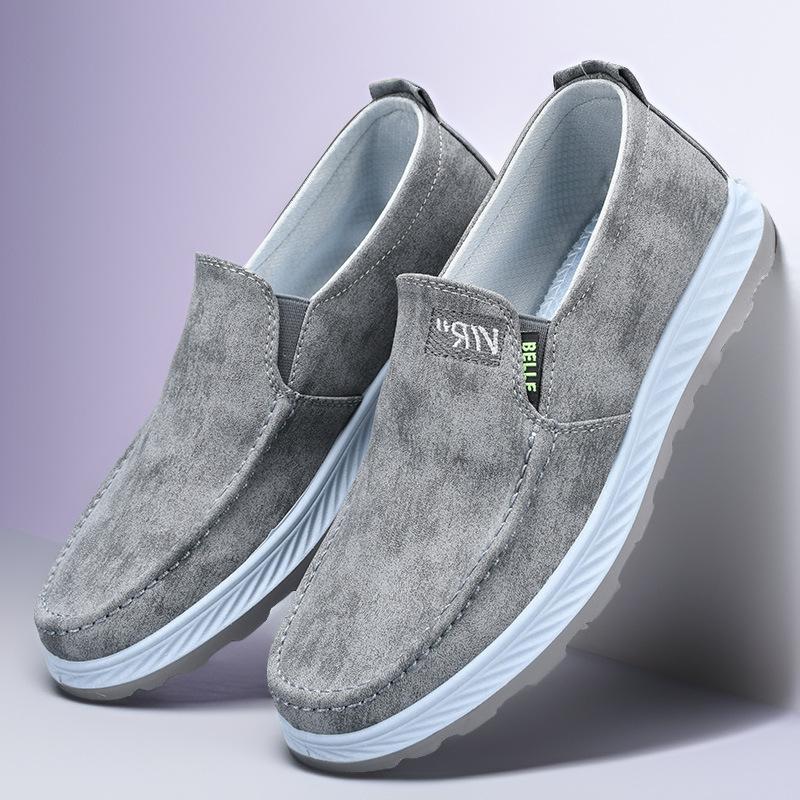 

****** новая мужская старая ******* тканевая обувь s**t подошва удобная обувь для папы дышащая повседневная обувь для среднего и пожилого возраста рабочая парусиновая обувь 39