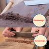 Premium Woodworking Card Scraper Set: Thickened Hardened Cabinet Scraper for Smooth Wood Deburring and Carpentry