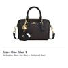 COACH Rowan Coated Canvas Shoulder Bag, Crossbody Bag, Handbag Small Women's Walnut CCL59-IMXAQ