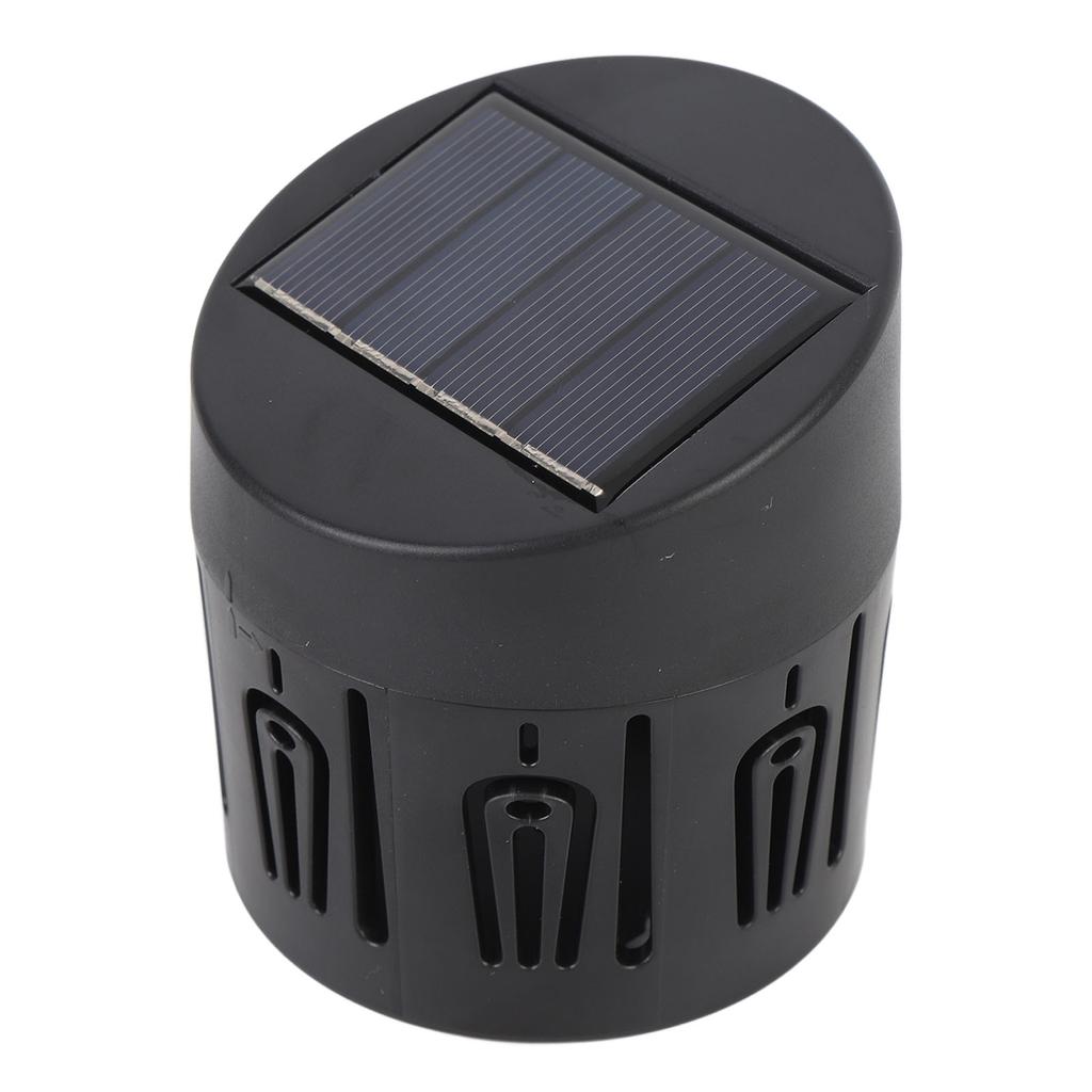 2 Pcs Solar Wall Light Flower Theme Decorative Water Proof Solar Fence Lamp for Backyard Yard Stair