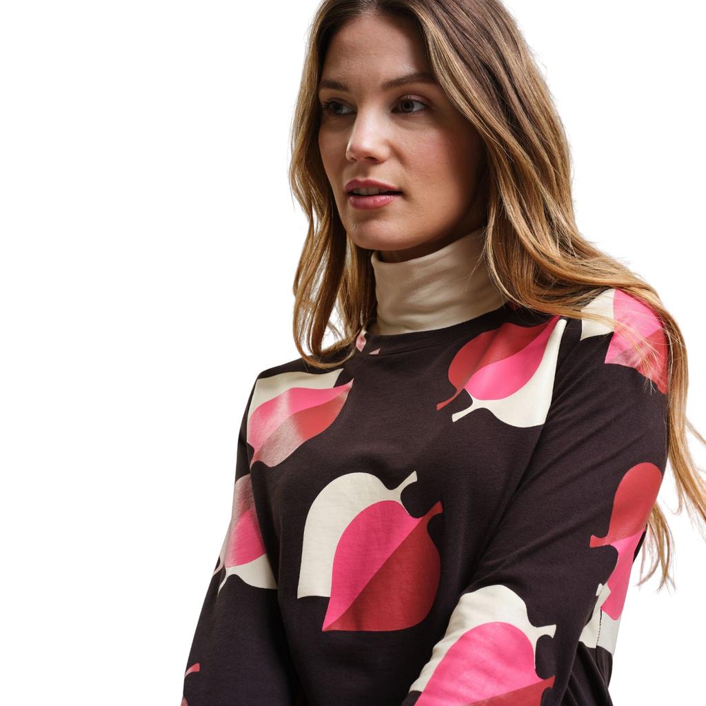 Regatta Womens/Ladies Orla Kiely Leaf Print Winter T-Shirt