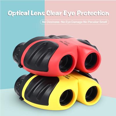 TOPOPTICAL 8x Çocuklar Profesyonel Mini Cep Teleskobu Optikleri Kompakt Dürbün Seyahat Kuş Gözlemi için 21mm Objektif