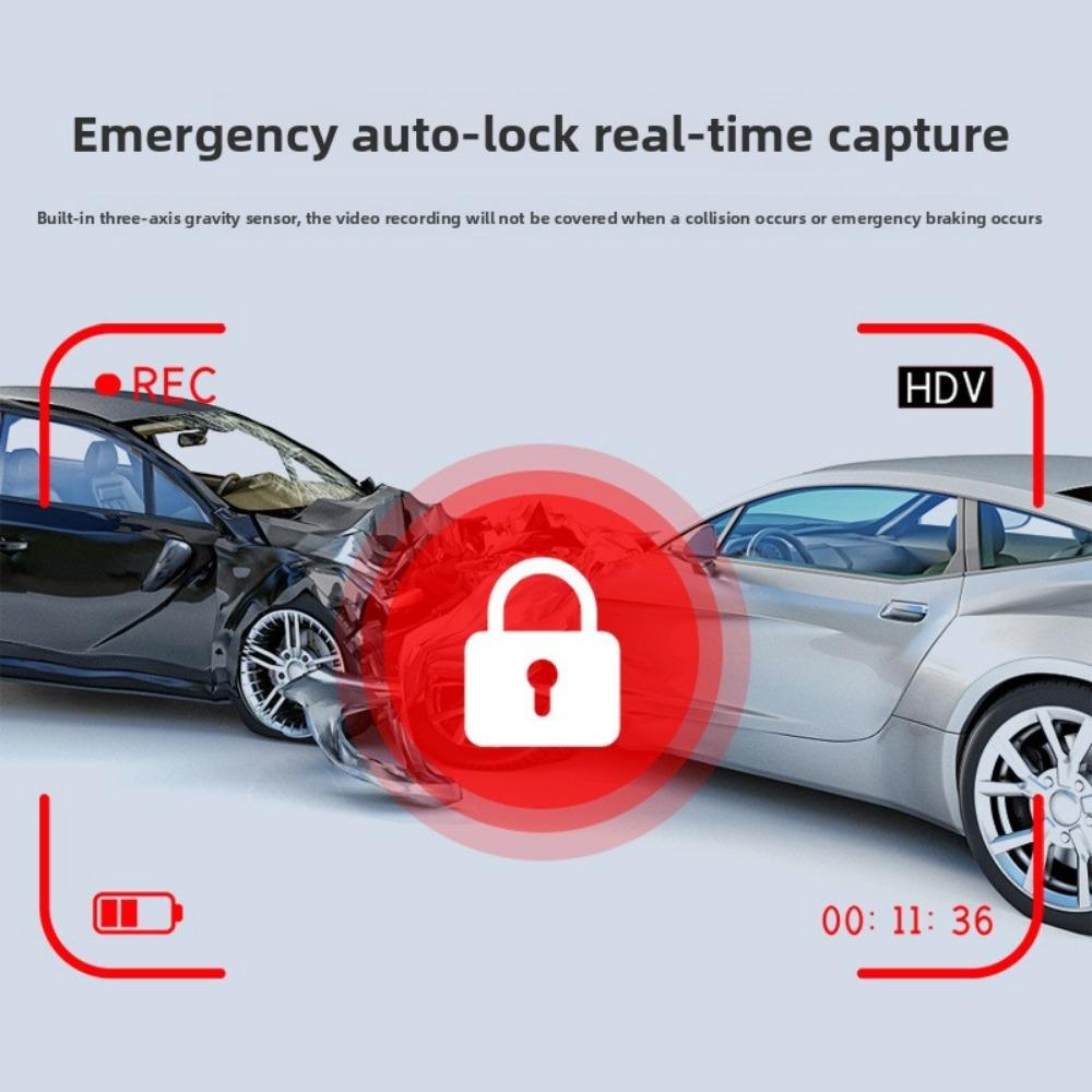 Mini 2 Inch WiFi Dash Cam 1080P Full HD Night Vision Car Camera Recorder