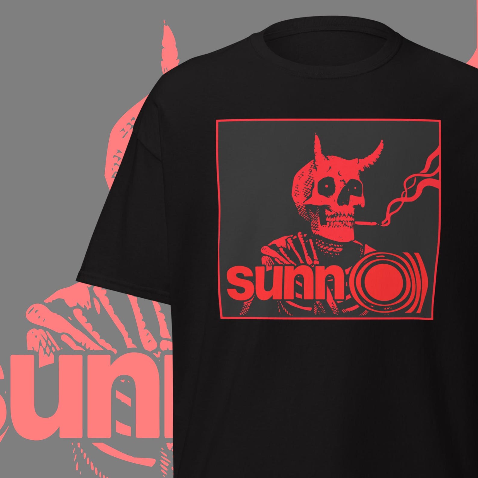SUNN O))) T-shirt Doom Metal Band Merch Gothic Clothing Gifts for Goths 3XL