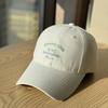 New Casual Versatile Letter Baseball Cap for Women, Soft Top, Comfortable Cotton, Stylish Sunshade, Face-slimming Duckbill Cap