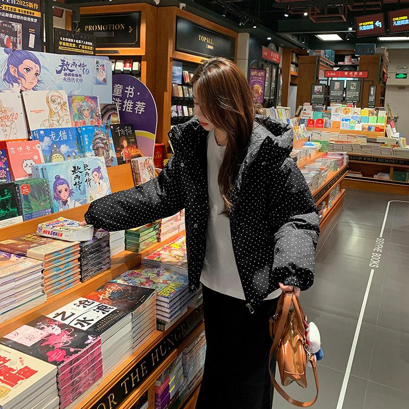 New autumn and winter short cotton clothes women's loose fashion stand-up collar thickened warm women's cotton-padded clothes jacket tide