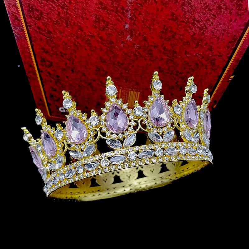 Винтажная хрустальная свадебная корона для тортов и торжеств