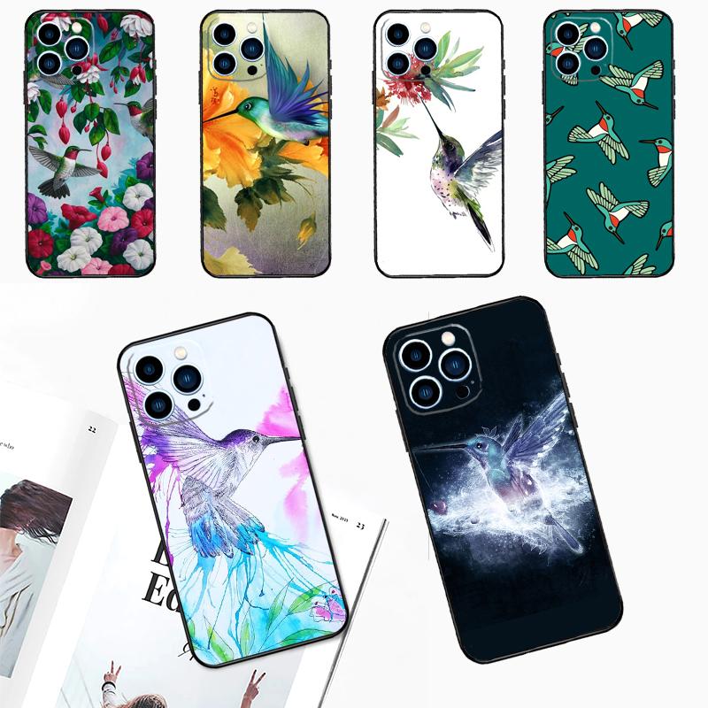 

Чехол «Колибри» для iPhone 15 14 13 12 11 Pro Max Mini Cover X XR XS SE 8 7 14 15 Plus аксессуары