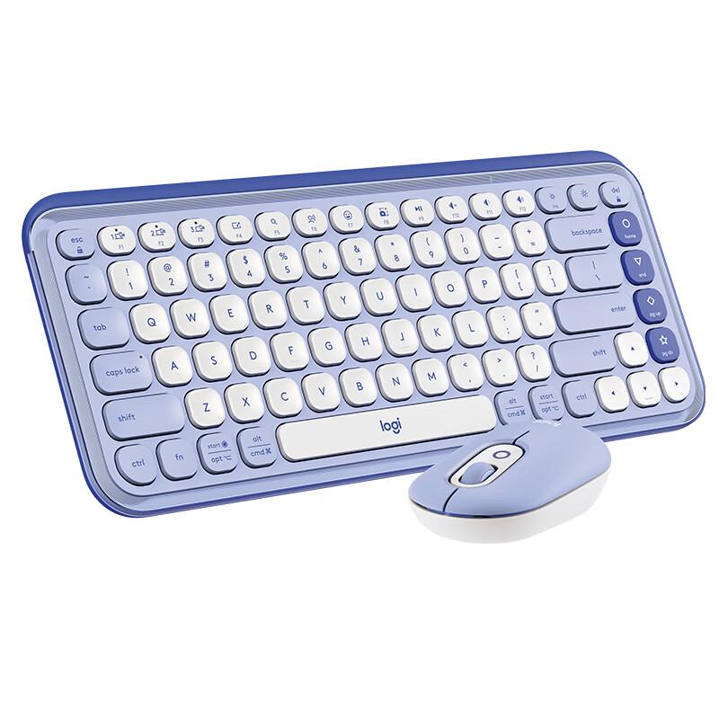 Logitech POP ICON COMBO Wireless Bluetooth Keyboard Mouse Combo