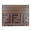 FENDI  7M0164 Card Case Brown leather Women