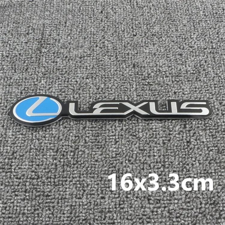 For Lexus F SPORT Fsport GS GX IS LS LX NX RX UX CT LC RC GX460 CT200h IS250 ES 220D IS200 Emblem Badge Sticker Logo Decal Trim XM6