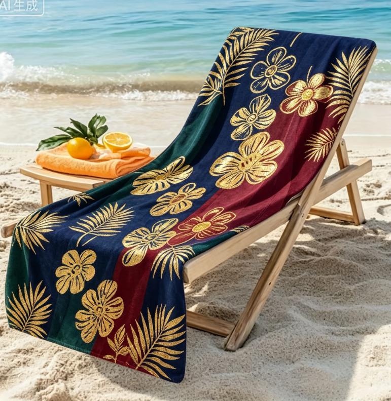Super Sized Quick Drying Beach Towel Is Soft and Very Suitable for Swimming Bathing Traveling and Camping Towels Beach Towel