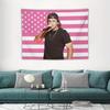 1pc Music Album Poster Tapestry For Morgan, Pink Wall Flag Decor For Living Room Bedroom, Ideal Gift For Friends