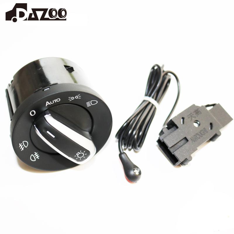 

Перемикач датчика фар Автоматичний датчик перемикання фар для VW Golf 6 2008-2012 Tiguan 2016-2018 Touran 2003-2016 Jetta 1.4T 1Set Switch Sensor