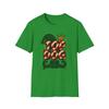 Unisex Softstyle T-Shirt Mens Womens Tees Top Top Dog Elf Hat Candy Cane Crown Christmas Holiday